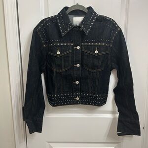 Zara Studded Denim Jacket